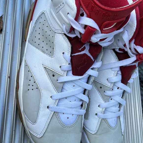 Nike retro Air Jordan number six red and black size 12 for men sneakers - Picture 7 of 12